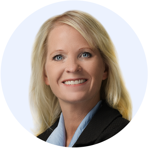 A portrait of Stacy Holland, Acting CFO, Sardona Therapeutics